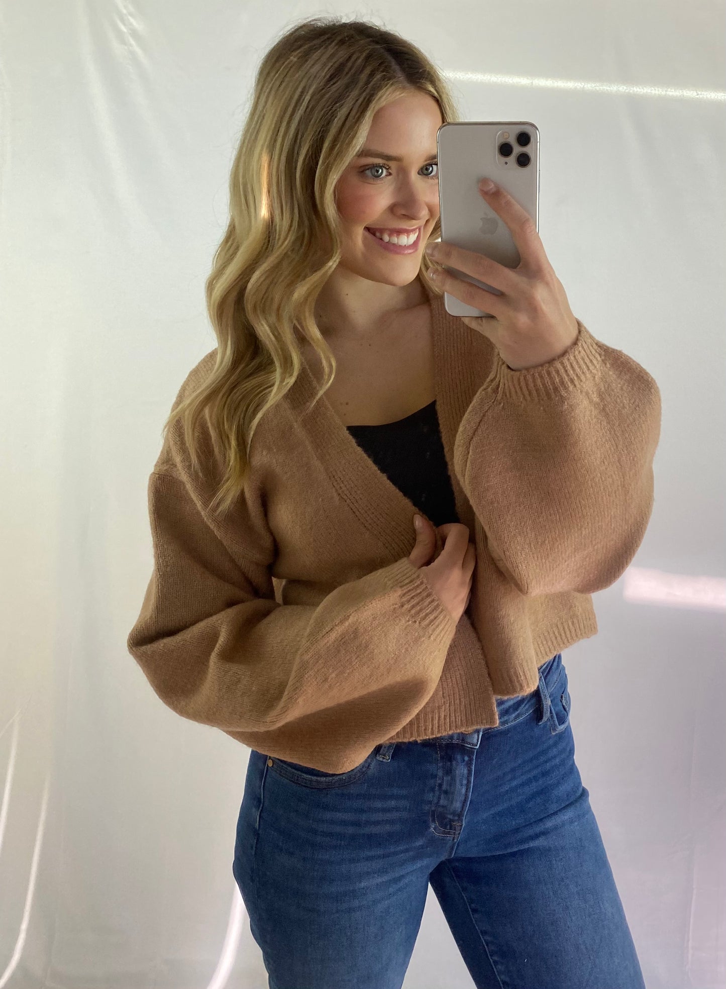 Open Front Cardigan Sweater