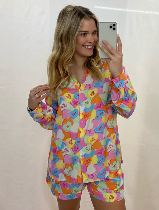 Candy Heart PJs