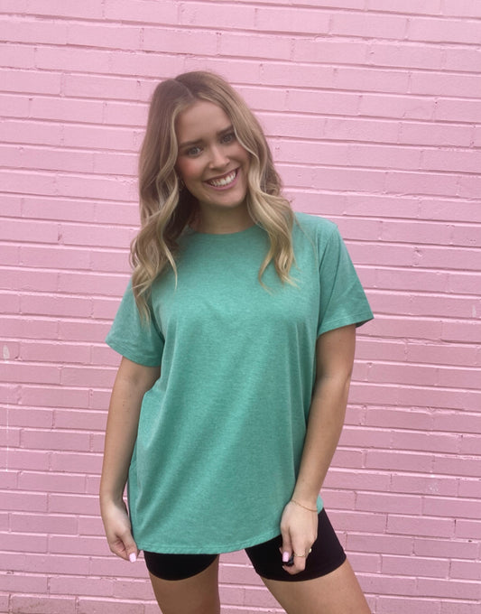 Round Neck Cotton T-Shirt