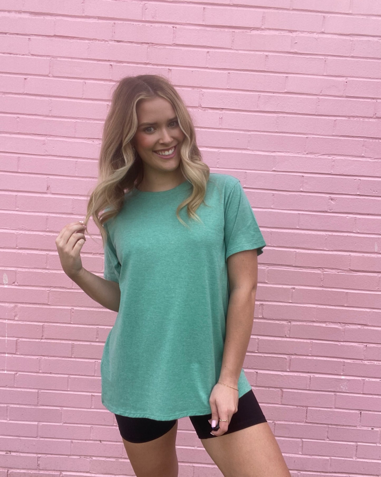 Round Neck Cotton T-Shirt