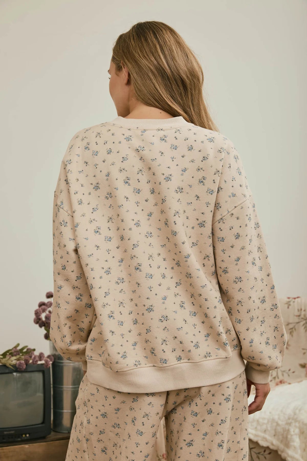 Floral Crew Neck