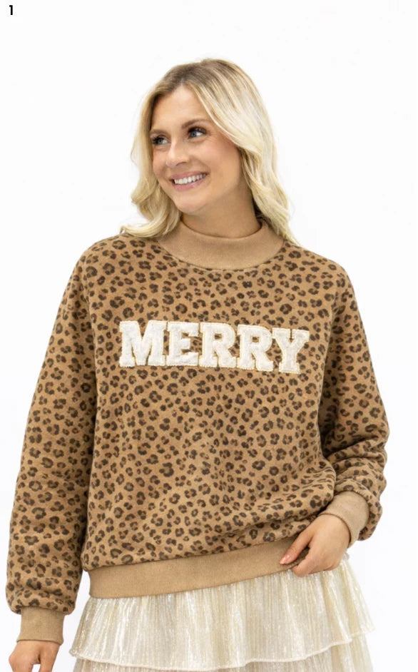 Leopard Merry Top