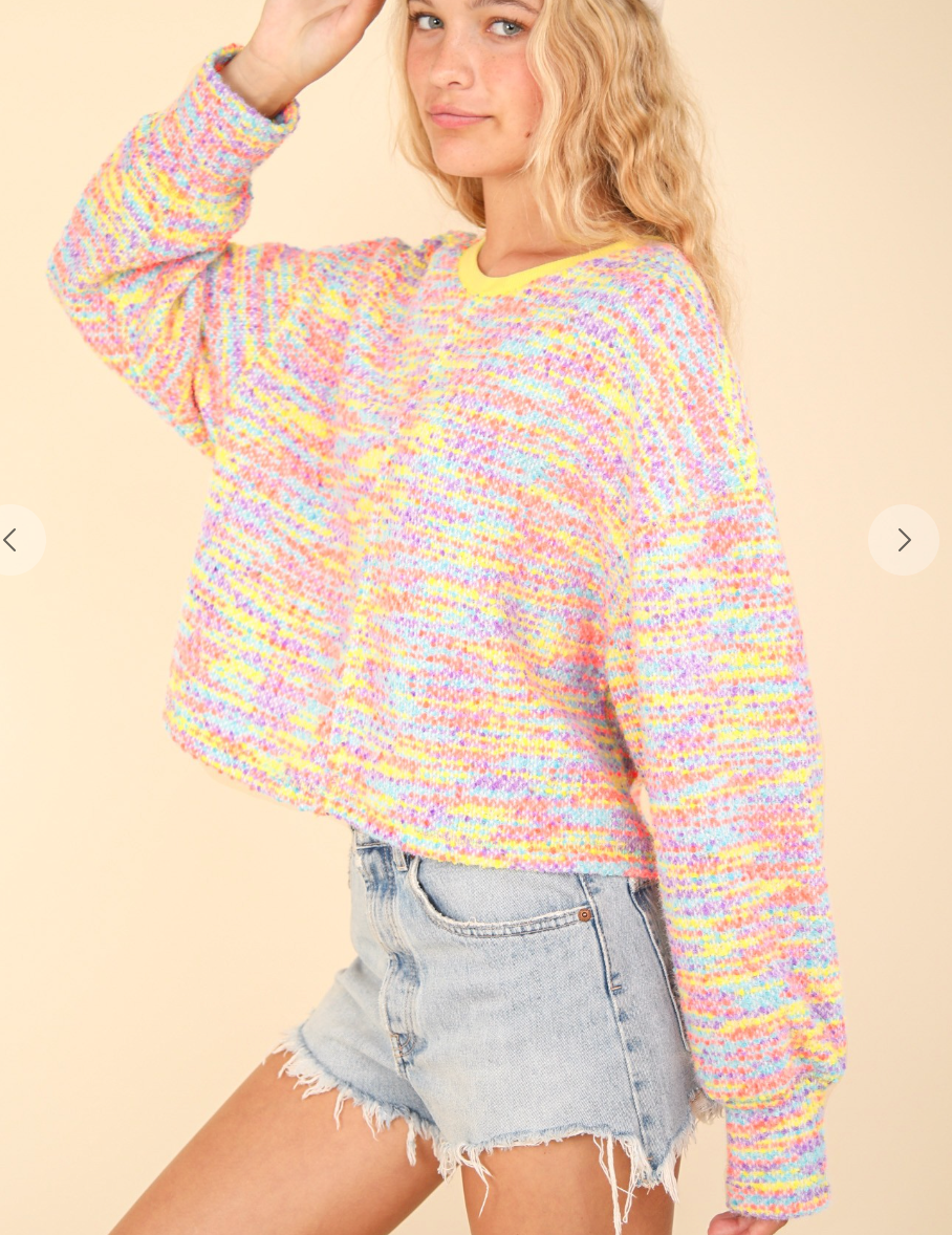 Lemon Mix Sweater