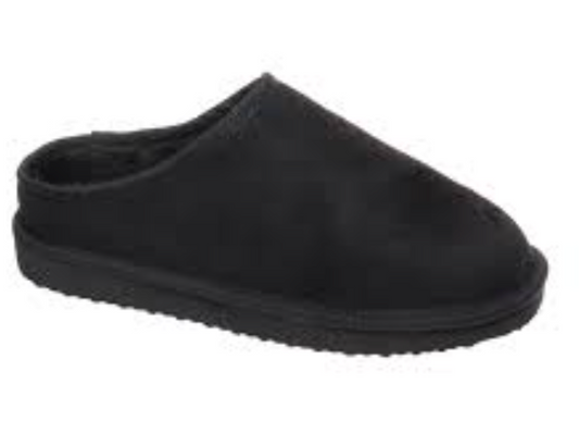 Kids Ugg Mule Dupe Black