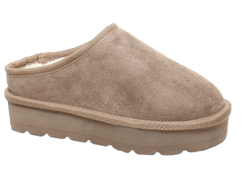 Kids Ugg Mule Dupe Tan