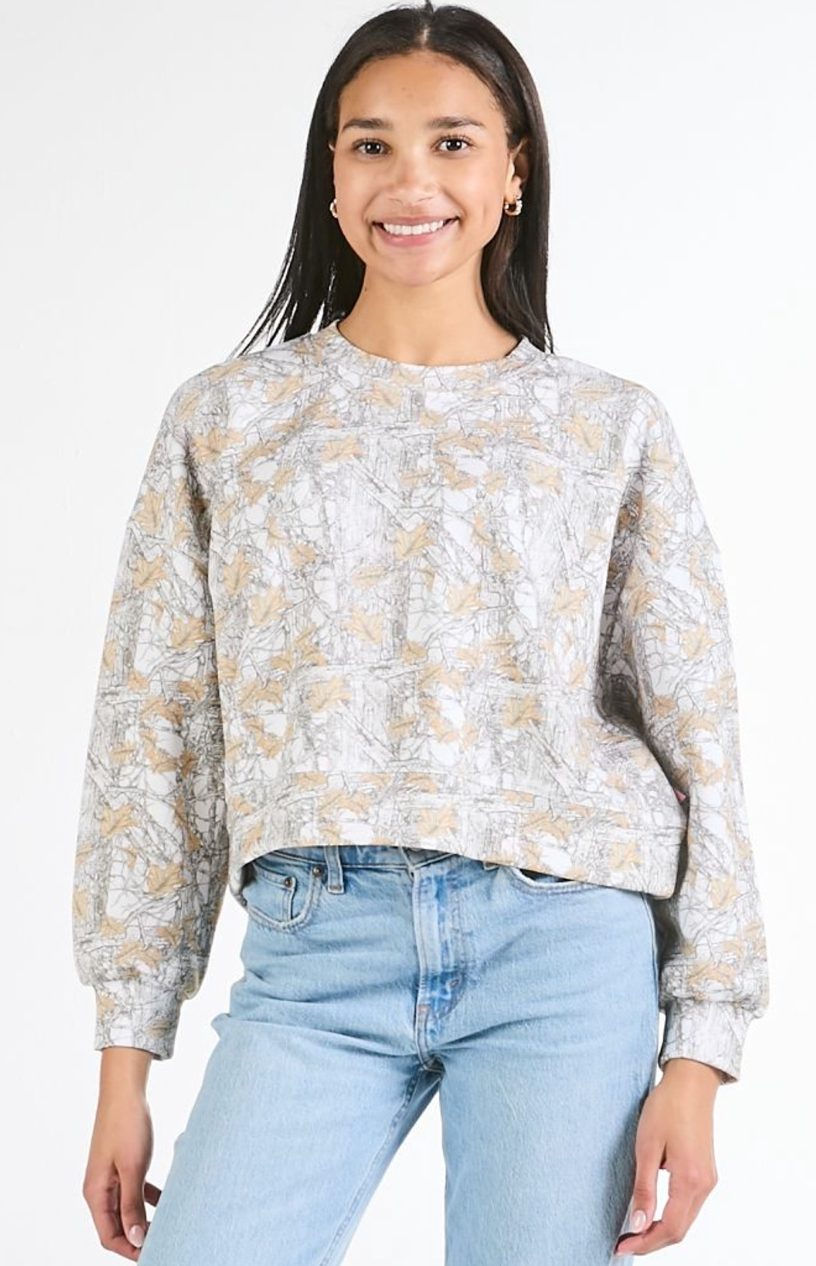 Camo Crewneck