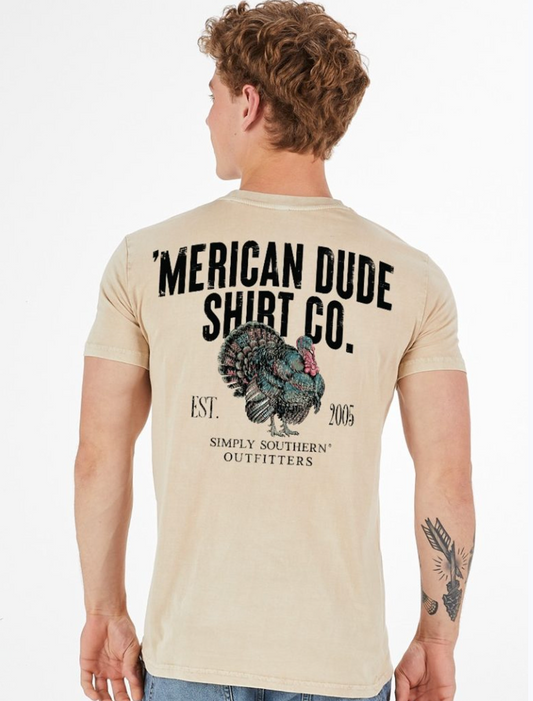 Turkey American Dude