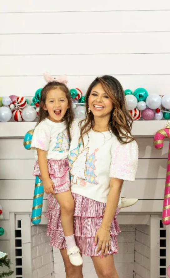 Festive Forest on Princess Top