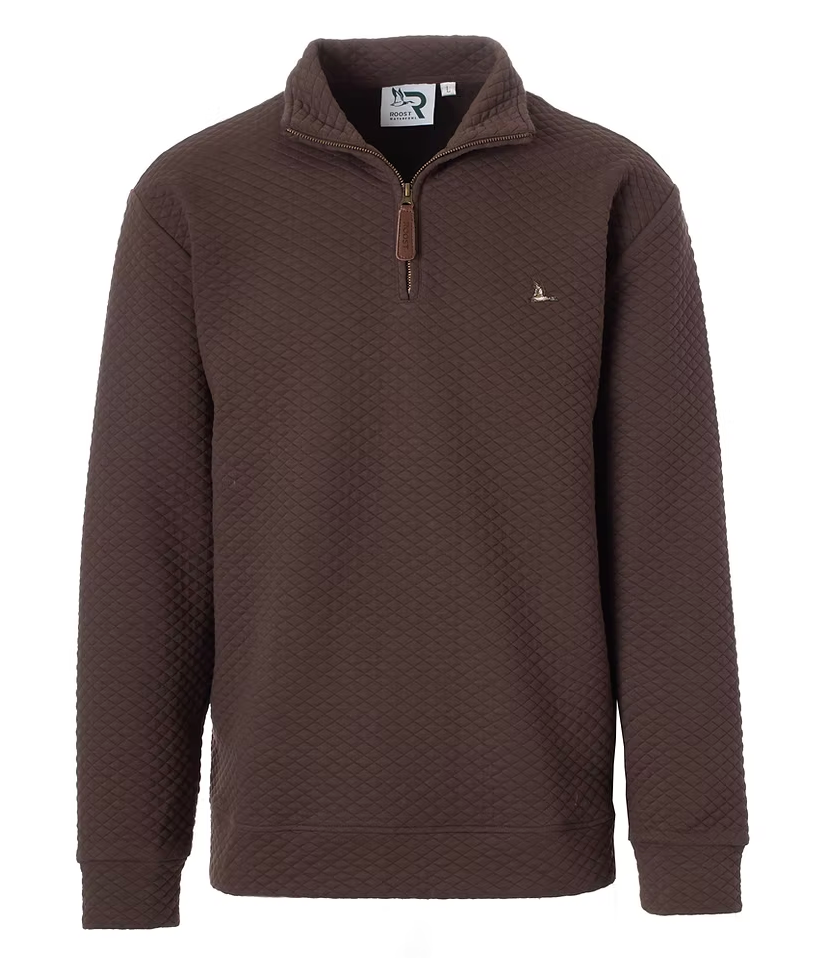 Men's Quilted Quarter Zip