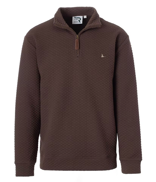 Men's Quilted Quarter Zip