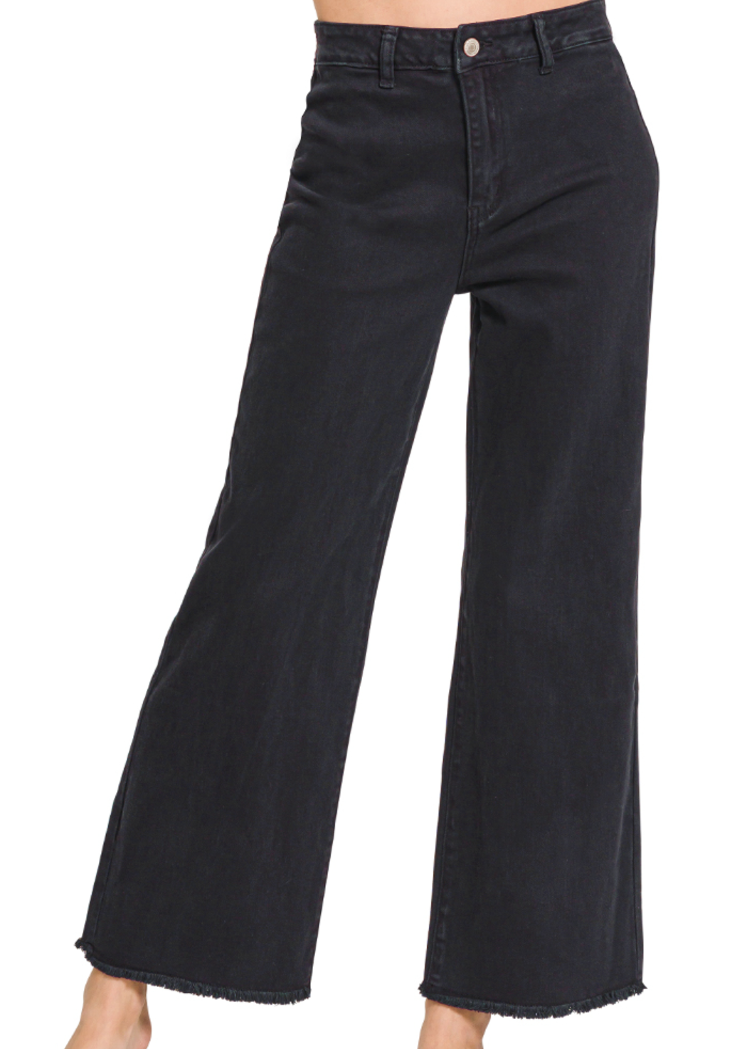 No-Distressed Color Denim