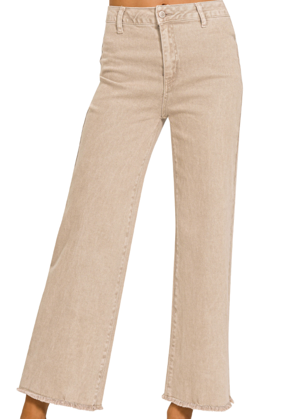 No-Distressed Color Denim