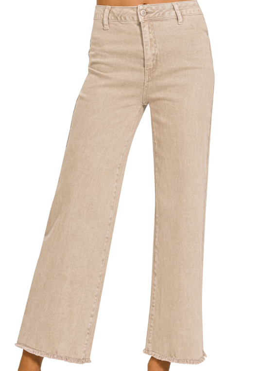 No-Distressed Color Denim