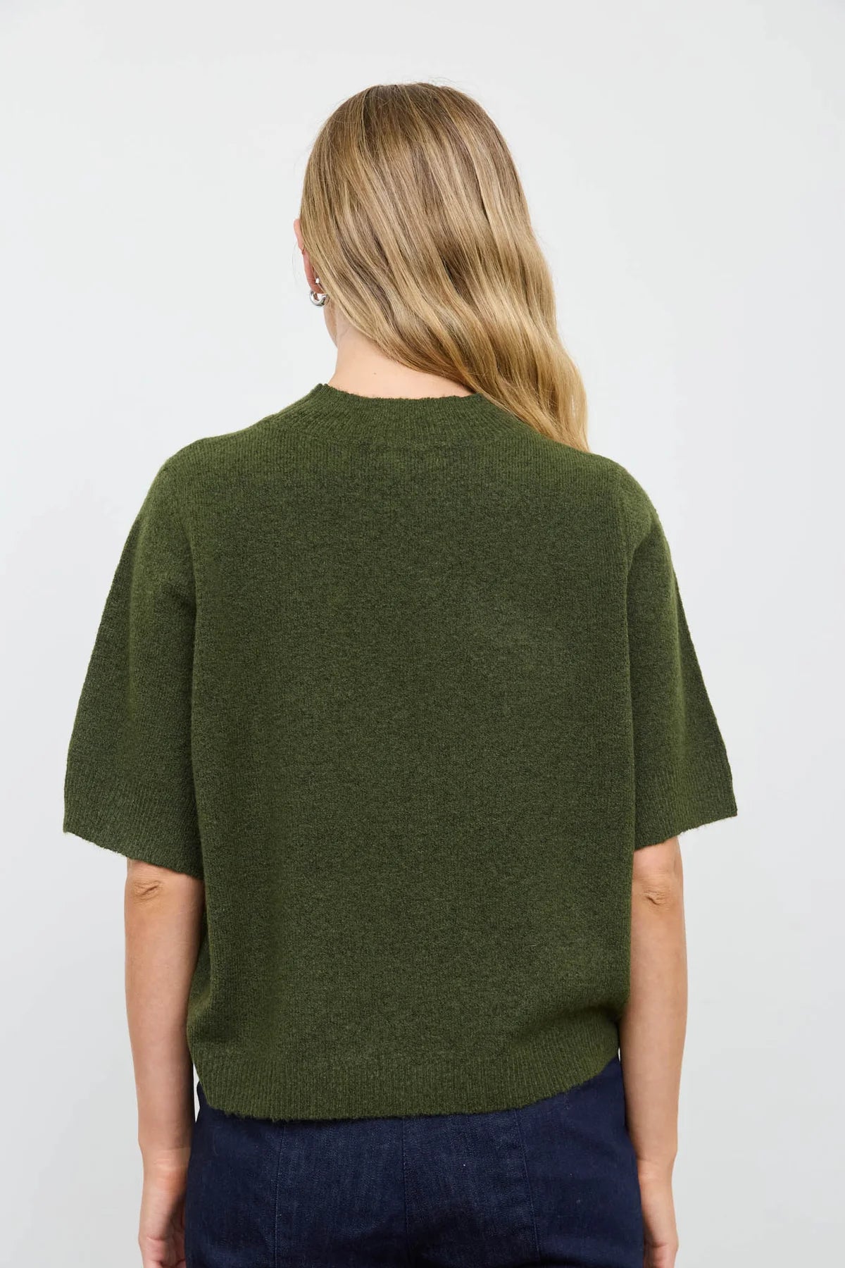 Grace Green Short Sleeve Sweater