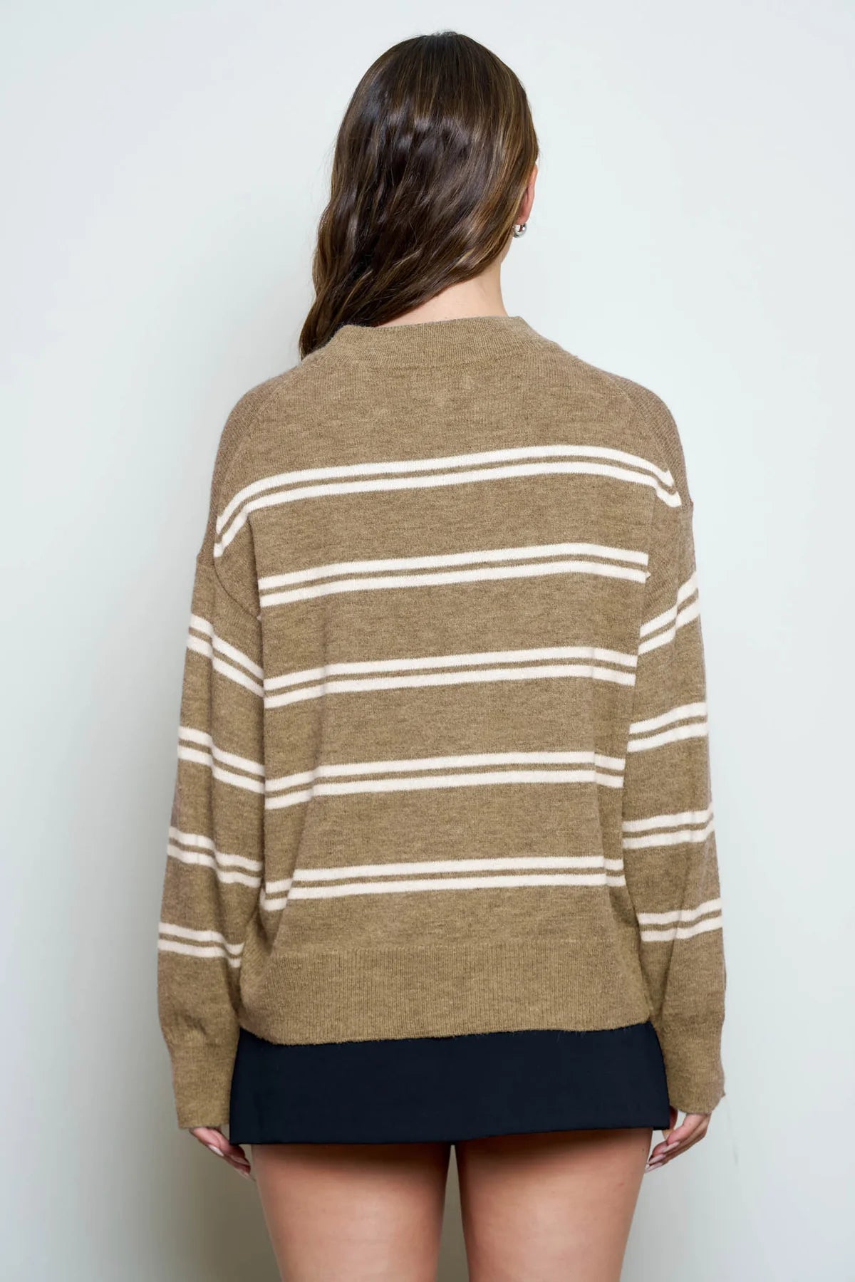 MOLLY STRIPE KNIT PULLOVER