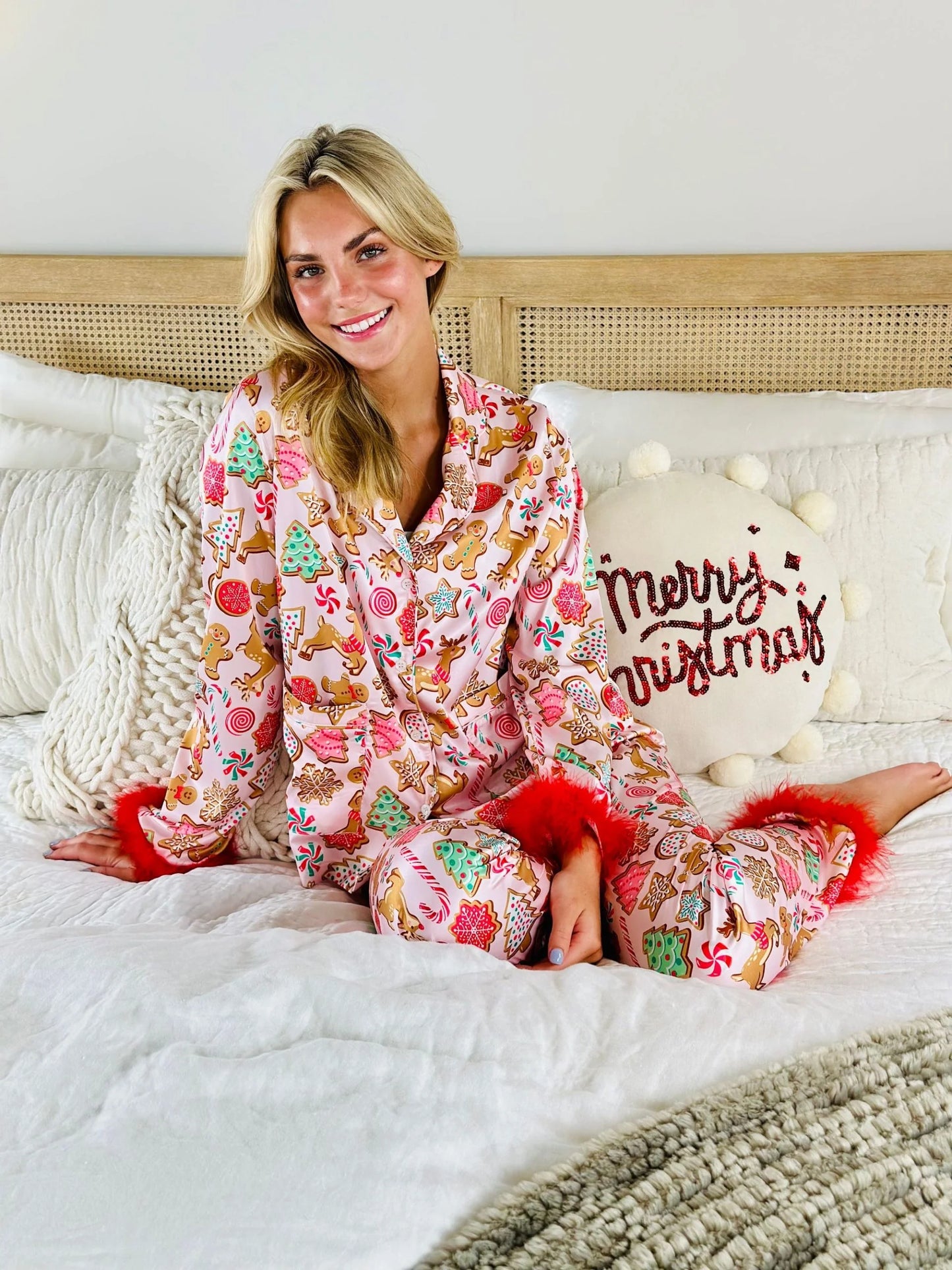 Silk Cookie Christmas PJ Set