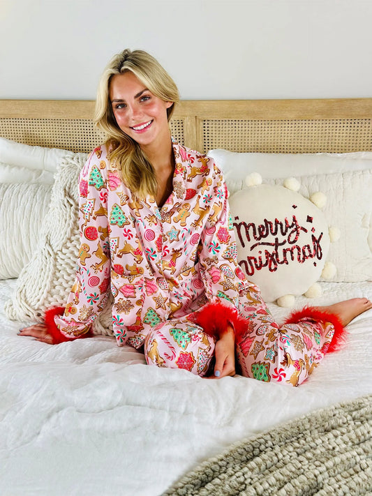 Silk Cookie Christmas PJ Set