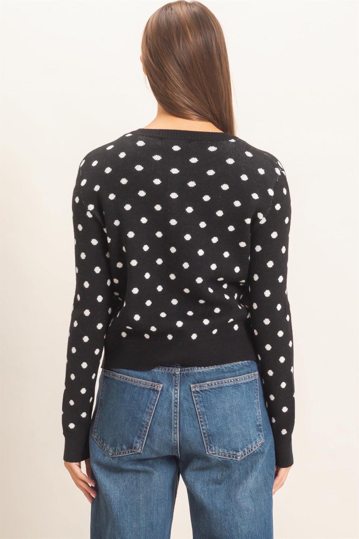 Polka Dot Cardigan