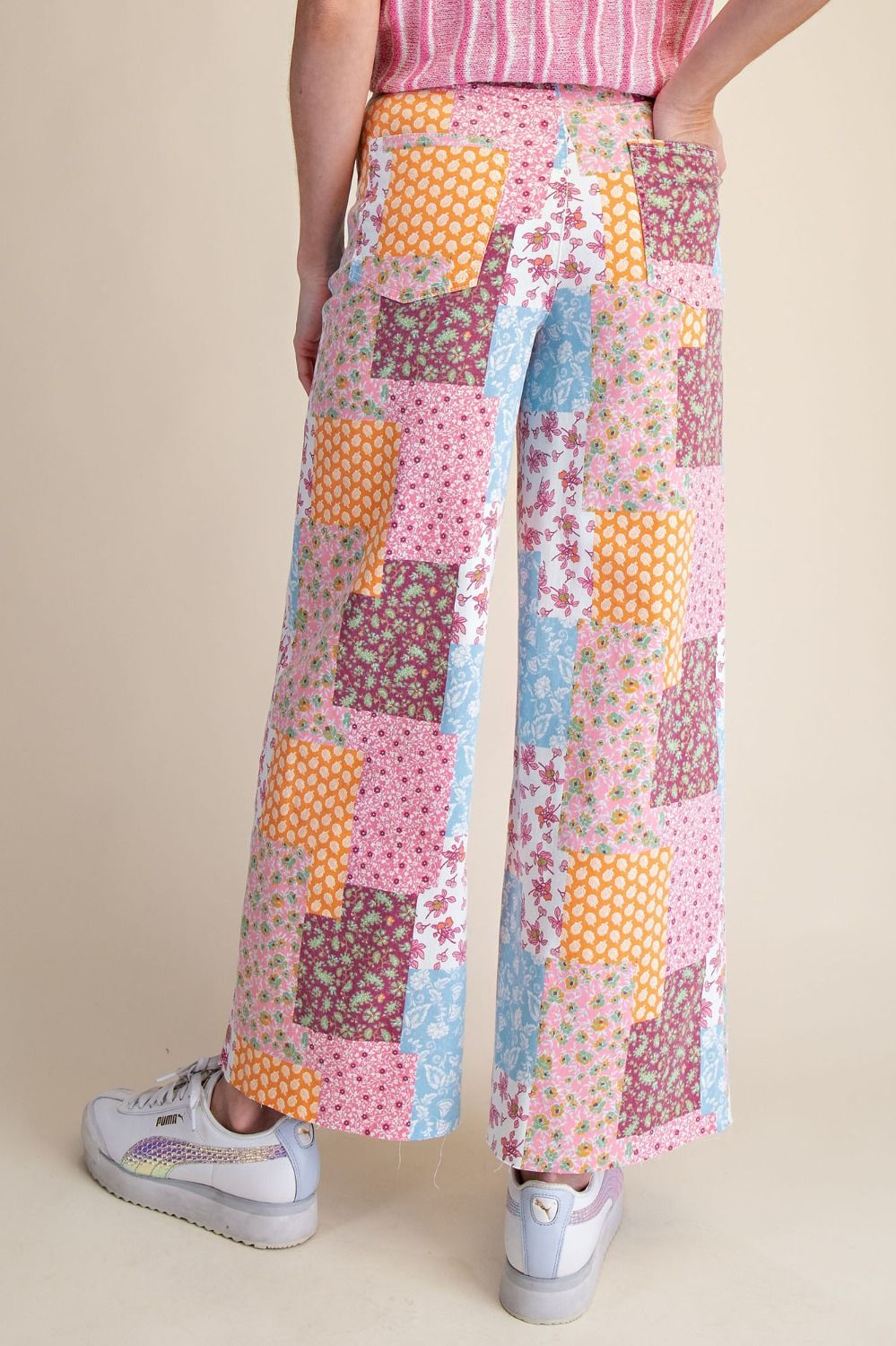 Fresh Feel Patchwork Pant
