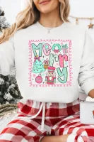 White Merry Christmas Sweatshirt